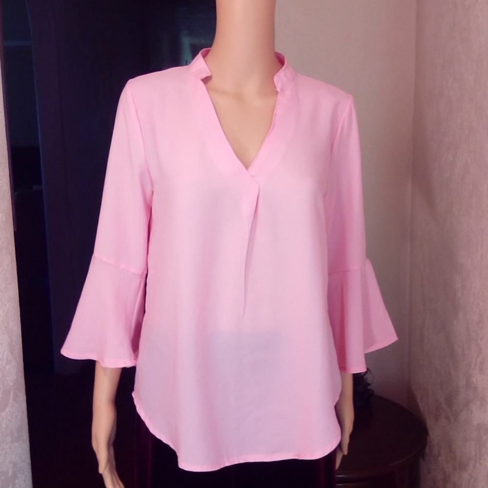 Pink top polyester